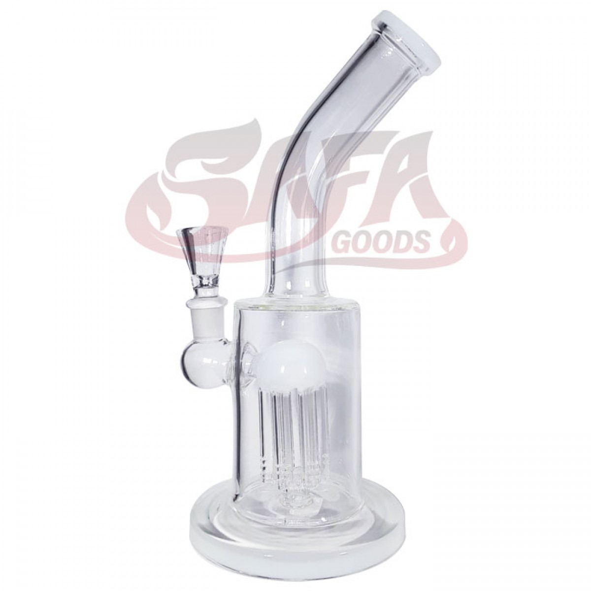 9.5 Inch Banger Hanger Water Pipes - Clear w/ Tree Arm Perc